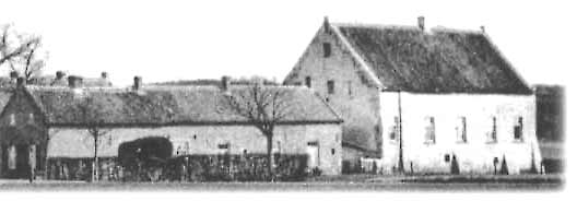 Huis Stalberg rond 1900, detail van de ansichtkaart